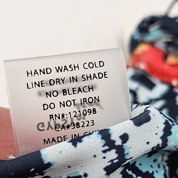 NWT Gypsy 05 Multi Aqua bikini bottom size xs - Picture 4 of 10